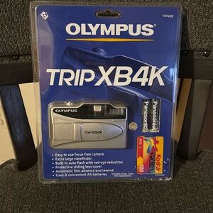 Olympus film focus free camera 
Trip XB4K